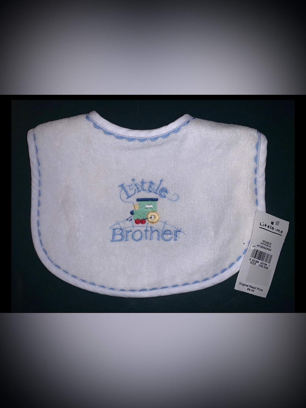 “Little Brother” Bib by Little Me - New with Tags